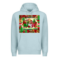 Blue Mist viva mexico Premium Hoodie - Zillion Design Studio