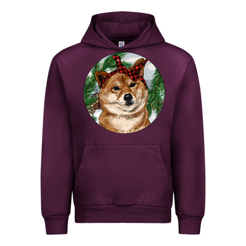 Shiba Inu Christmas Urban Hoodie by RanaPortraitStore | Teevron