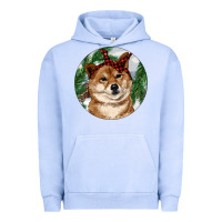 Pigment Grape Ice Shiba Inu Christmas Urban Hoodie - RanaPortraitStore