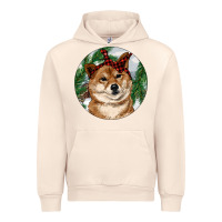 Sandshell Shiba Inu Christmas Urban Hoodie - RanaPortraitStore
