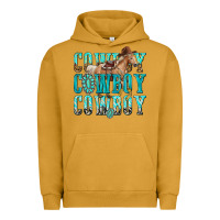 Pigment Peanut Butter cowboy cowboy cowboy Urban Hoodie - texasbilliewilder