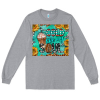 Heather Grey cold like my soul Long Sleeve Tee - BarkalooDesign
