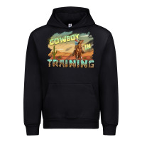 Black cowboy in training Urban Hoodie - texasbilliewilder