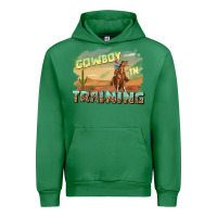 Emerald cowboy in training Urban Hoodie - texasbilliewilder