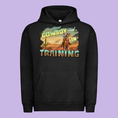 Urban Hoodie cowboy in training