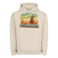 Pigment French Oak cowboy in training Urban Hoodie - texasbilliewilder