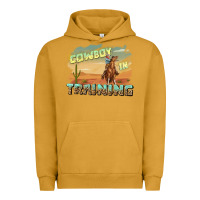 Pigment Peanut Butter cowboy in training Urban Hoodie - texasbilliewilder