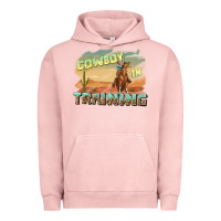 Pigment Salmon cowboy in training Urban Hoodie - texasbilliewilder