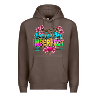 Coffee perfectly imperfect Premium Hoodie - texasbilliewilder