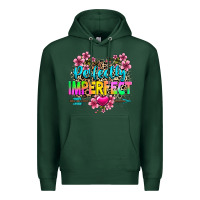 Sports Green perfectly imperfect Premium Hoodie - texasbilliewilder
