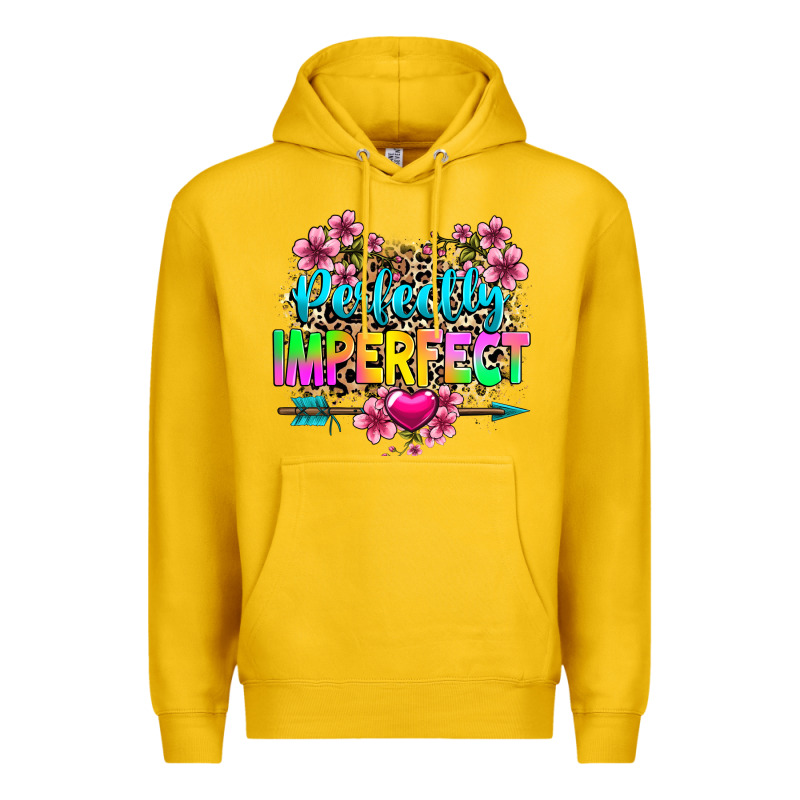 Perfectly Imperfect Premium Hoodie by texasbilliewilder | Teevron