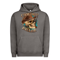 Pigment Tornado cowboy killer with skull Urban Hoodie - texasbilliewilder