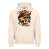 Sandshell cowboy killer with skull Urban Hoodie - texasbilliewilder