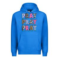 True Royal pray on it pray over it pray throught it Premium Hoodie - texasbilliewilder
