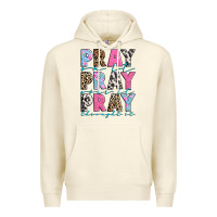 Sandshell pray on it pray over it pray throught it Premium Hoodie - texasbilliewilder