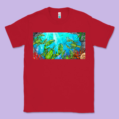 Lobster License Plate Classic Tee Designed By Barkaloodesign