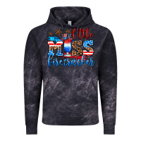 Cloud Black little miss firecracker Vintage Hoodie - AdoDesignShop