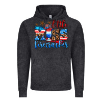 Vintage Black little miss firecracker Vintage Hoodie - AdoDesignShop
