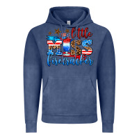 Vintage Denim little miss firecracker Vintage Hoodie - AdoDesignShop