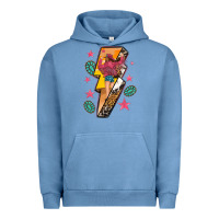 Cowgirl With Lightning Bolt Urban Hoodie | Teevron