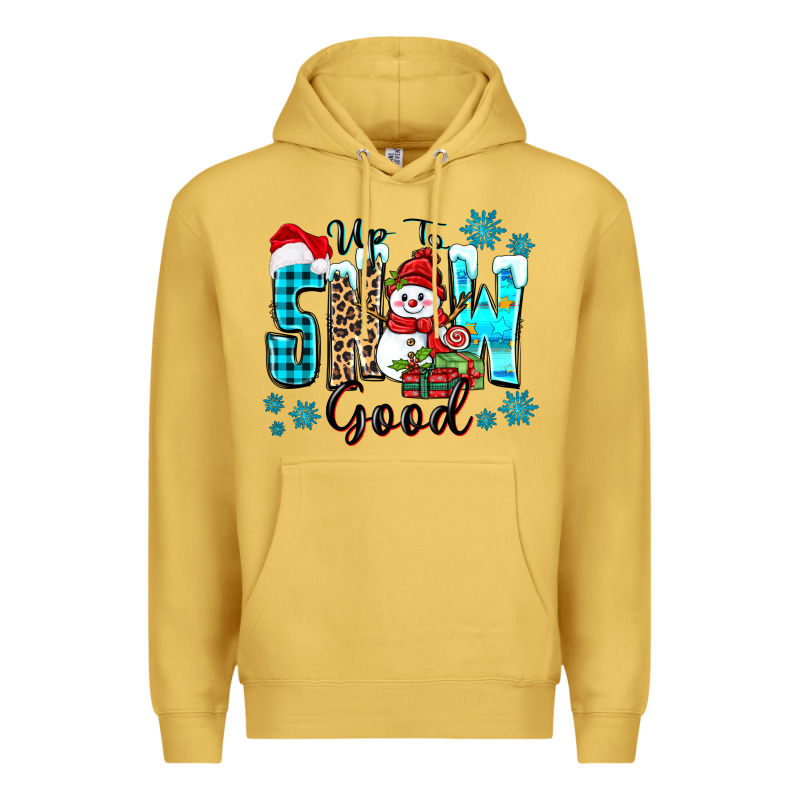 Up To Snow Good Premium Hoodie by Zillion Design Studio | Teevron