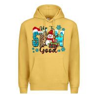 Antique Gold up to snow good Premium Hoodie - Zillion Design Studio