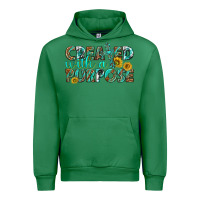 Emerald created with a purpose Urban Hoodie - texasbilliewilder