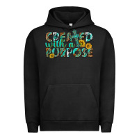 Pigment Black created with a purpose Urban Hoodie - texasbilliewilder