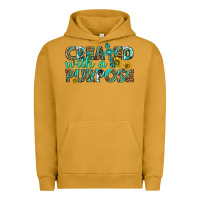 Pigment Peanut Butter created with a purpose Urban Hoodie - texasbilliewilder