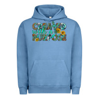 Pigment Pebble Blue created with a purpose Urban Hoodie - texasbilliewilder