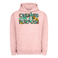 Pigment Salmon created with a purpose Urban Hoodie - texasbilliewilder