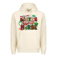 Tofu santa's favorite nurse Premium Hoodie - Zillion Design Studio