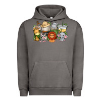 Pigment Tornado cute baby safari animals coffee cups Urban Hoodie - texasbilliewilder