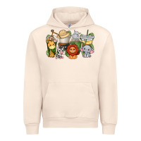 Sandshell cute baby safari animals coffee cups Urban Hoodie - texasbilliewilder