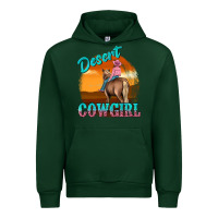 Forest Green desert cowgirl Urban Hoodie - texasbilliewilder