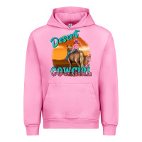 Fuchsia Pink desert cowgirl Urban Hoodie - texasbilliewilder