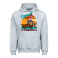 Heather Grey desert cowgirl Urban Hoodie - texasbilliewilder