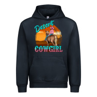 Navy desert cowgirl Urban Hoodie - texasbilliewilder