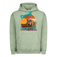 Pigment Oil Green desert cowgirl Urban Hoodie - texasbilliewilder