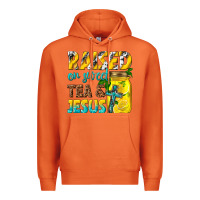 Carrot raised on sweet tea and jesus Premium Hoodie - texasbilliewilder
