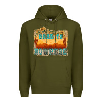 Army Green road to nowhere tbw Premium Hoodie - texasbilliewilder