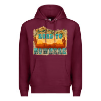 Burgundy road to nowhere tbw Premium Hoodie - texasbilliewilder