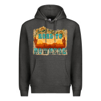Charcoal Heather road to nowhere tbw Premium Hoodie - texasbilliewilder