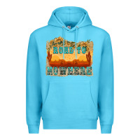 Ocean Blue road to nowhere tbw Premium Hoodie - texasbilliewilder