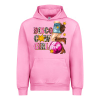 Fuchsia Pink disco cowgirl Urban Hoodie - texasbilliewilder