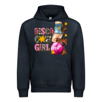 Navy disco cowgirl Urban Hoodie - texasbilliewilder
