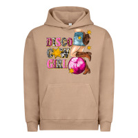 Pigment Burro disco cowgirl Urban Hoodie - texasbilliewilder