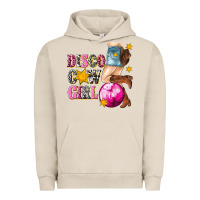 Pigment French Oak disco cowgirl Urban Hoodie - texasbilliewilder