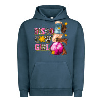 Pigment Midnight Navy disco cowgirl Urban Hoodie - texasbilliewilder