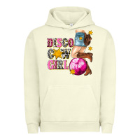 Pigment Pistachio disco cowgirl Urban Hoodie - texasbilliewilder